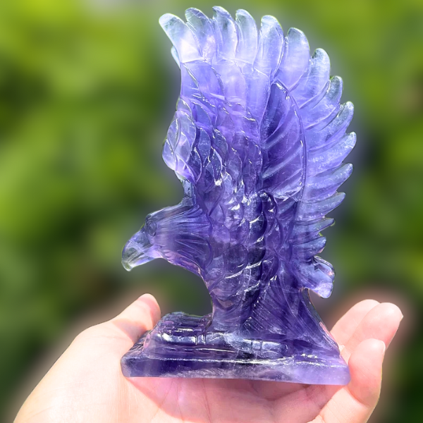 Big Purple Fluorite Eagle