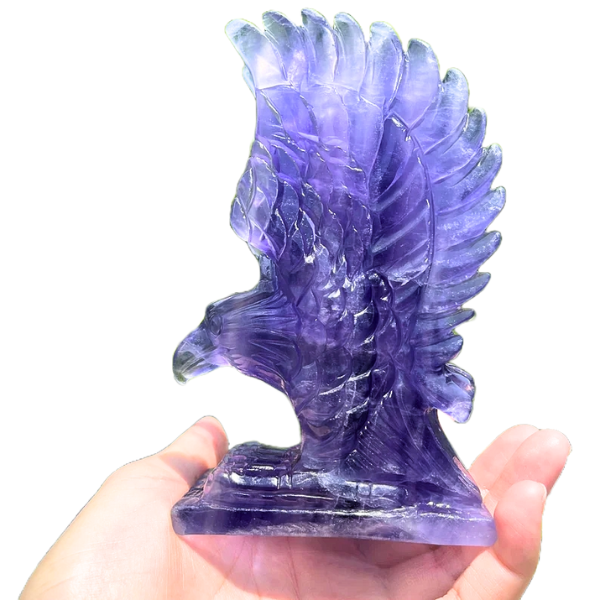 Big Purple Fluorite Eagle