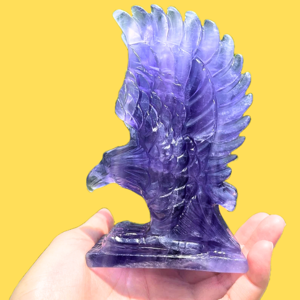 Big Purple Fluorite Eagle