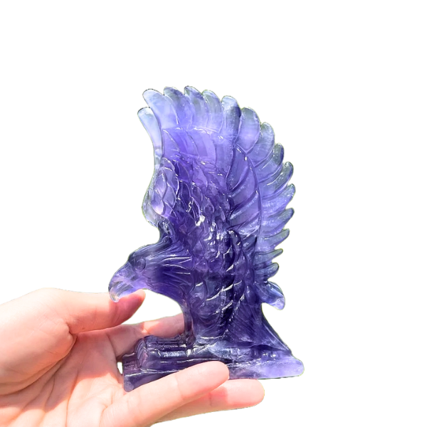 Big Purple Fluorite Eagle