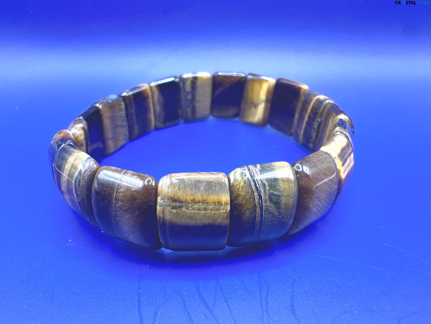 Tigers Eye Square Bracelet