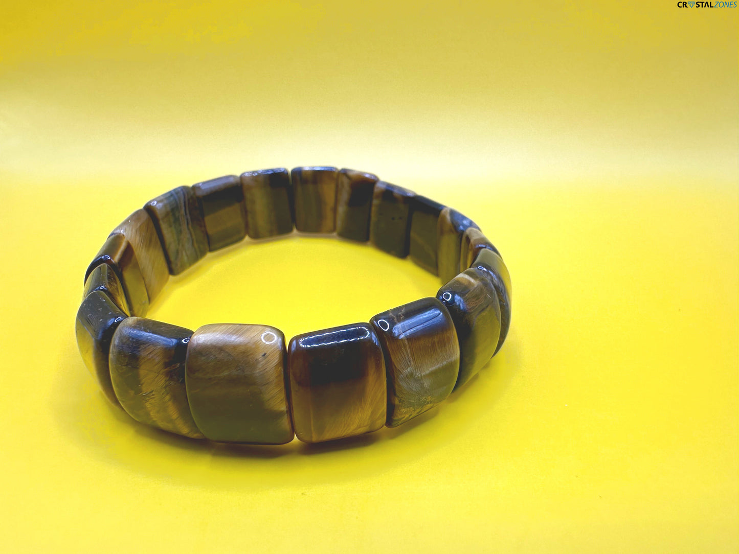 Tigers Eye Square Bracelet