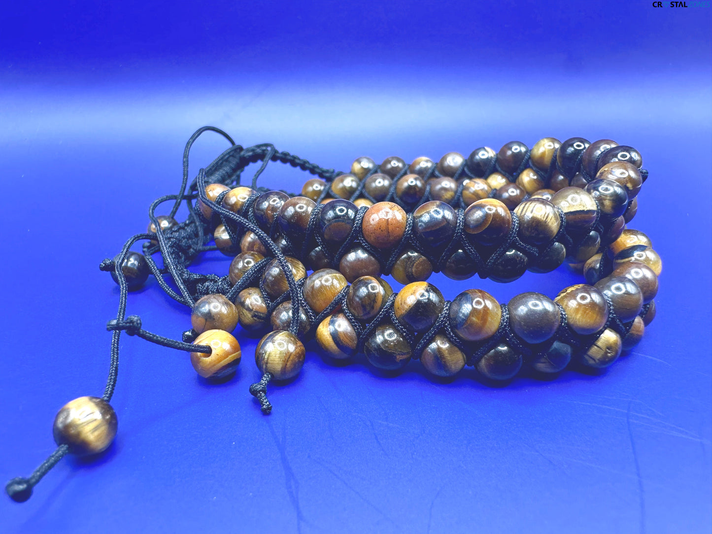 Yellow Tiger's Eye with cord