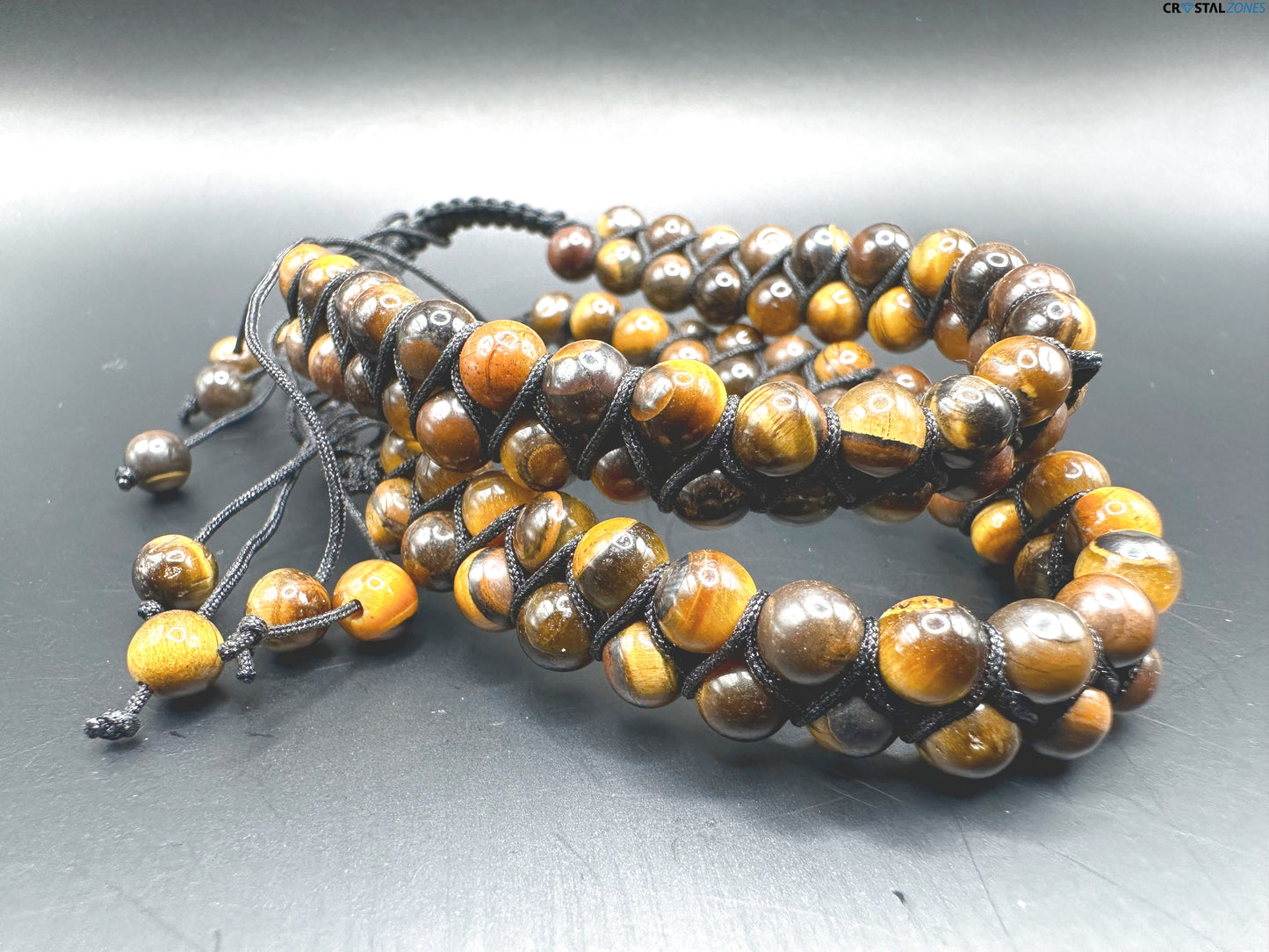 Yellow Tiger's Eye with cord