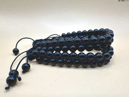 Black Obsidian With cord