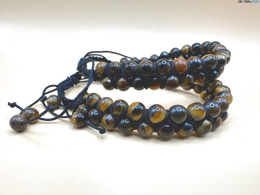 Yellow Tiger's Eye with cord
