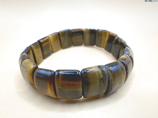 Tigers Eye Square Bracelet